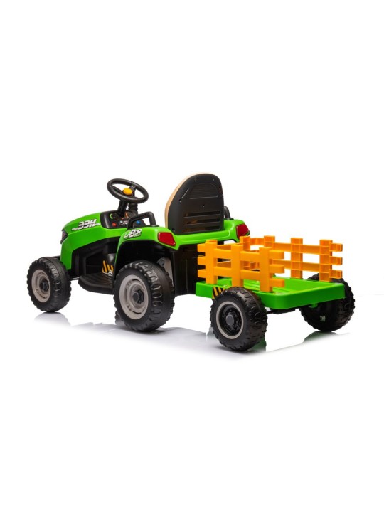 Elektriskais traktors bērniem BBH-030, Zaļš