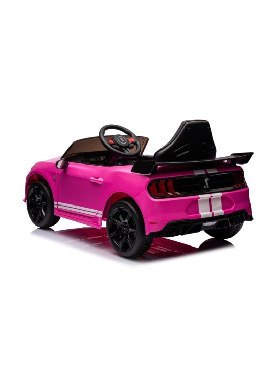 Bērnu Elektroauto Ford Mustang GT500 Shelby Rozā