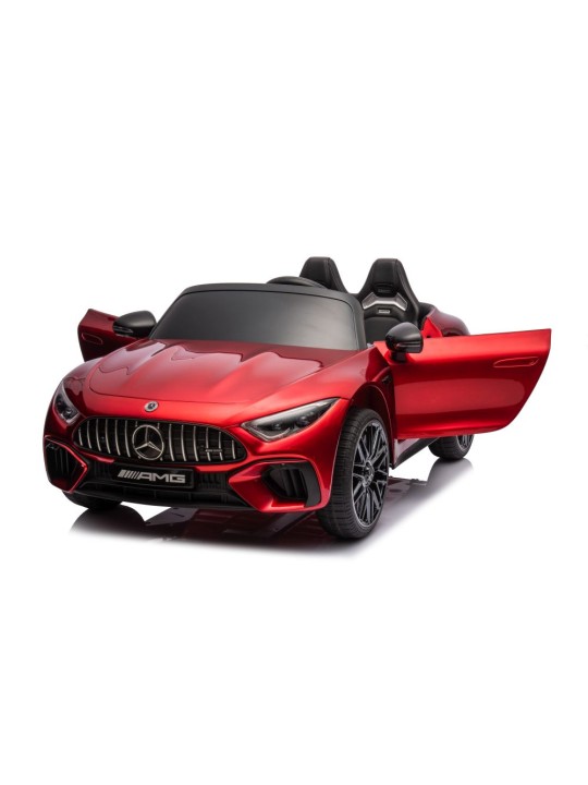Mercedes AMG SL63 Elektroauto Bērniem, Sarkans Krāsots