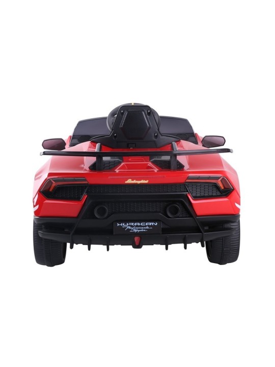 Lamborghini Huracan Sarkans Bērnu Elektroauto