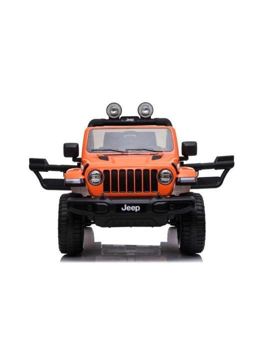 Elektriskais jāmamais Jeep Rubicon 4x4 Oranžs