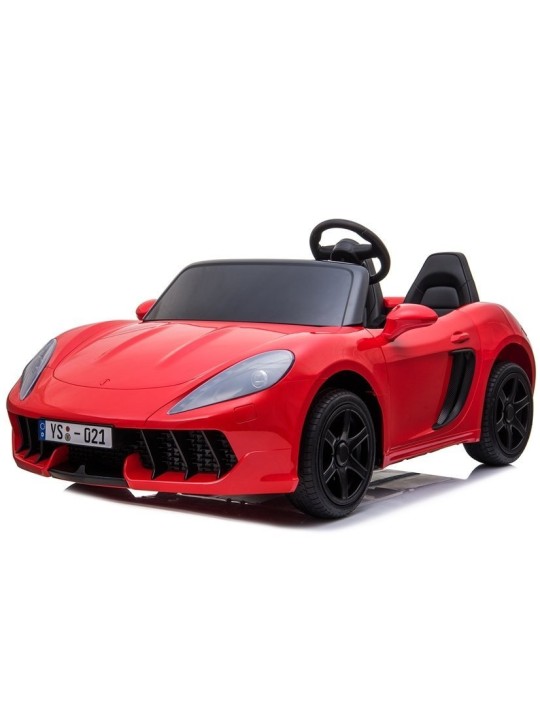 YSA021A Bērnu Elektroauto Sarkans Krāsots