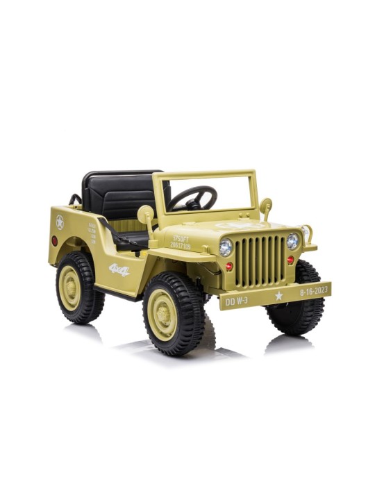 Bērnu Elektroauto JH-103 Khaki 4x4