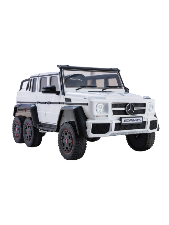 Bērnu Elektroauto Mercedes G63 6x4 24V Balts