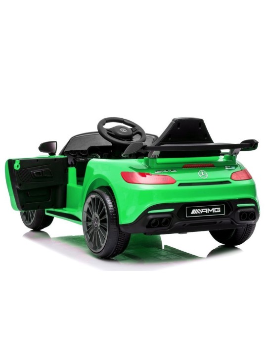 Bērnu Elektroauto Mercedes AMG GT R Zaļš