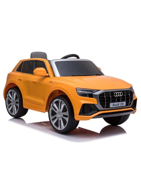 Bērnu Elektroauto Audi Q8 JJ2066 Dzeltens Lakēts