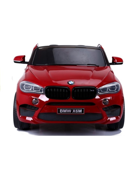 BMW X6M Sarkans Elektroauto Bērniem