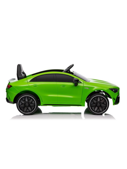Bērnu Elektroauto Mercedes CLA 45s AMG Zaļš 4x4
