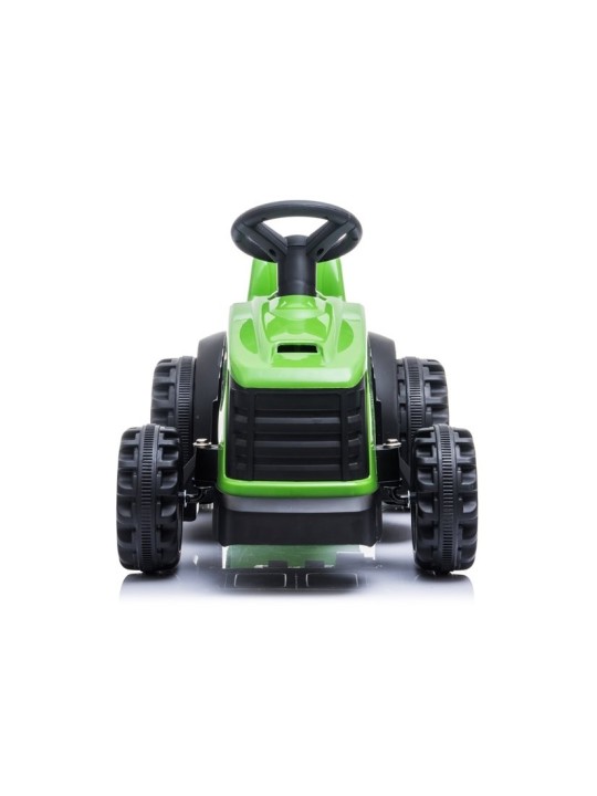 Elektriskais jāmamais traktors kopā ar ar piekabi TR1908T Zaļš
