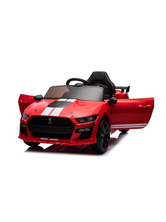 Bērnu Elektroauto Ford Mustang GT500 Shelby Sarkans