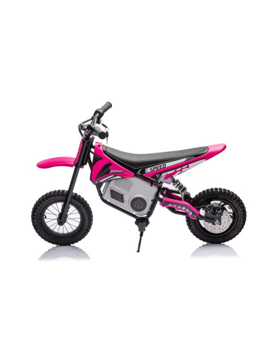 Elektriskais motokrosa moto A9901 Rozā