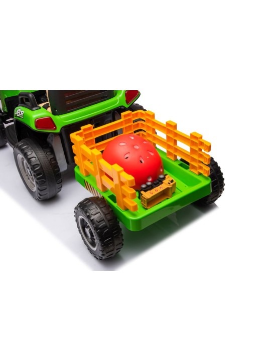 Elektriskais traktors bērniem BBH-030, Zaļš