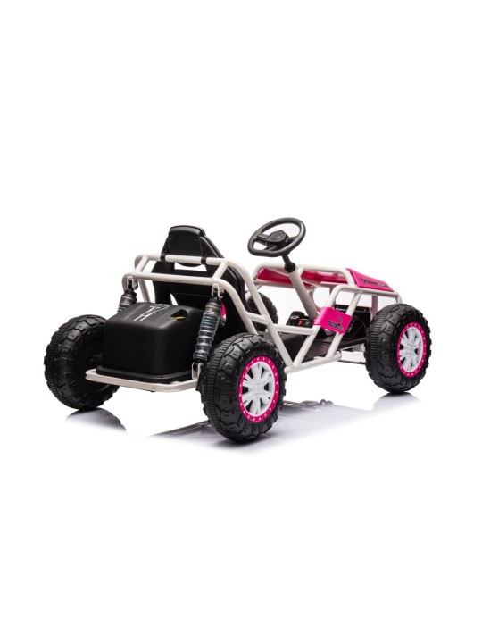 Elektriskais Buggy Bērniem A8812 Rozā 24V