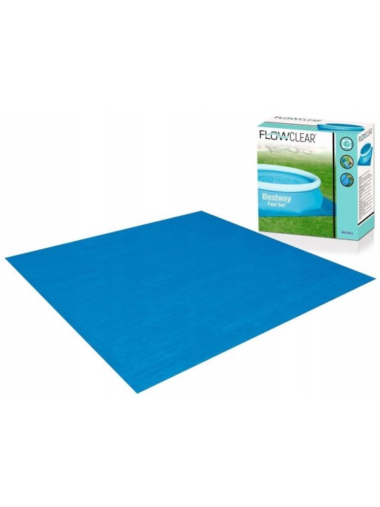 Bestway baseina pamatnes pārklājs Flowclear, 396x396 cm