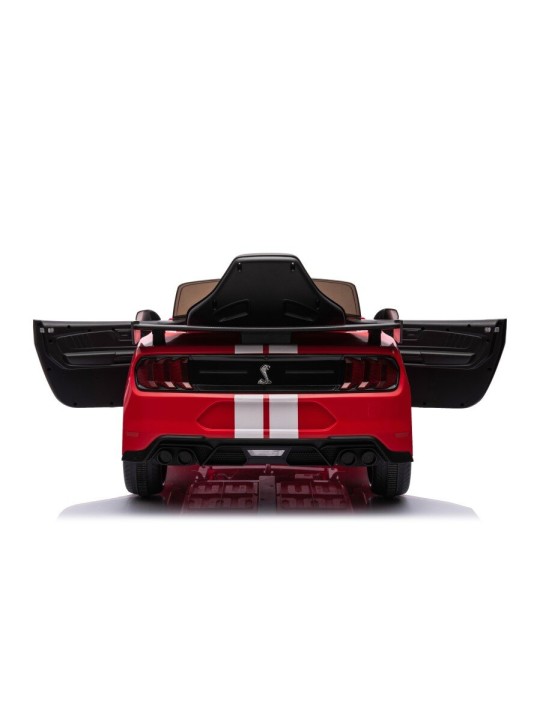 Bērnu Elektroauto Ford Mustang GT500 Shelby Sarkans