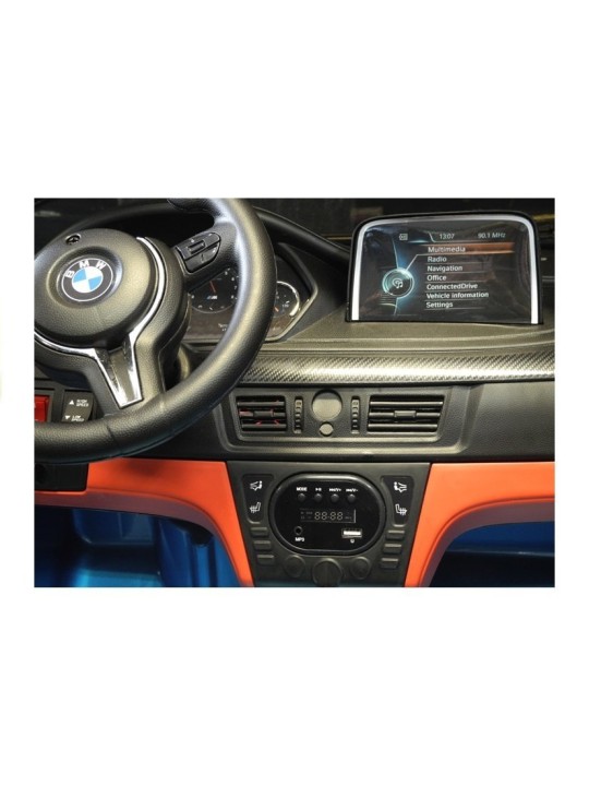 Bērnu Elektroauto NOWE BMW X6M Zils Lakēts