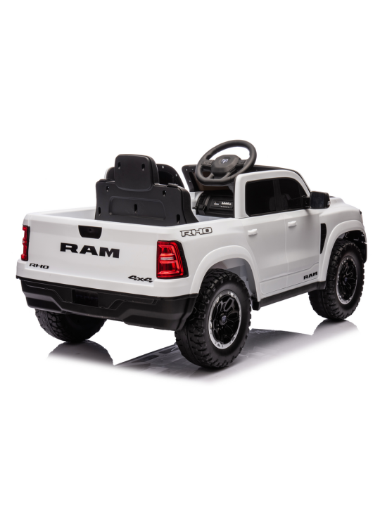 Elektroauto Bērniem ZB618 Dodge Ram Balts