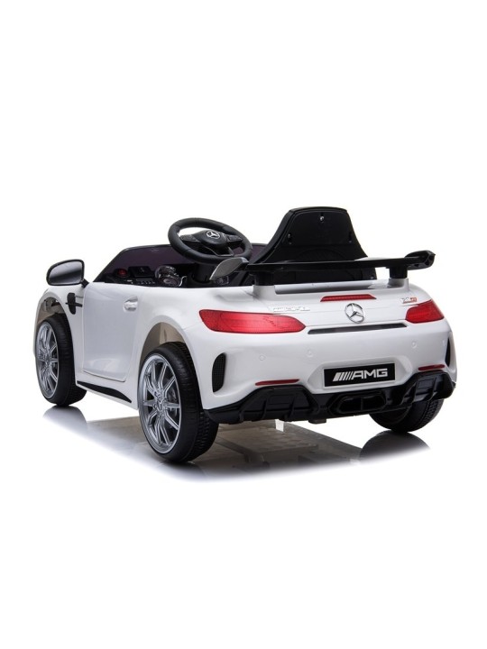 Mercedes GTR Bērnu Elektroauto Balts
