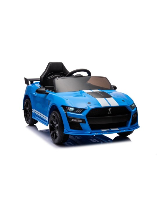 Bērnu Elektroauto Ford Mustang GT500 Shelby Zils