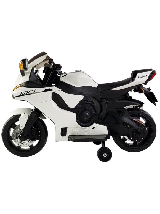 TR1603 Elektriskais jāmamais motocikls Balts