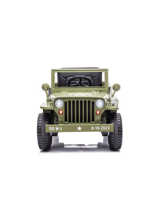 Bērnu Elektroauto JH-103 Olīvu Zaļš 4x4