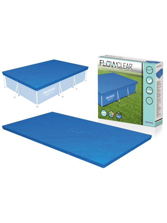 Bestway Flowclear baseina pārklājs, 304x205x66 cm