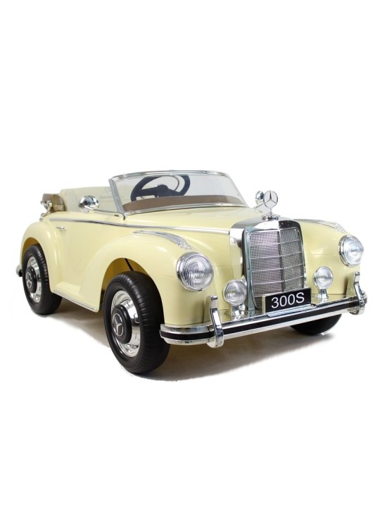 LS-618 Mercedes 300S Bēšs Bērnu Elektroauto