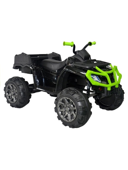 Quad BDM 0909 Zaļš 24V Elektriskais jāmamais Transportlīdzeklis