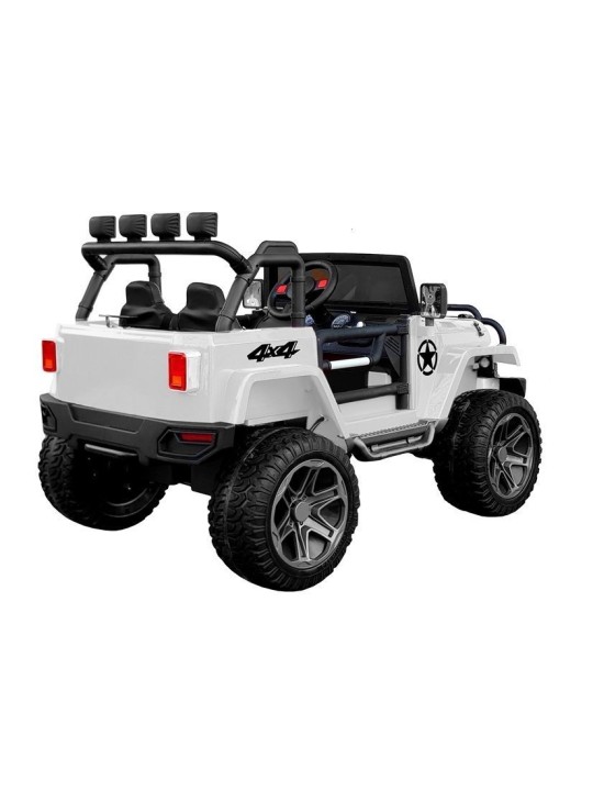 Bērnu Elektroauto WXE-1688 4x4 Balts