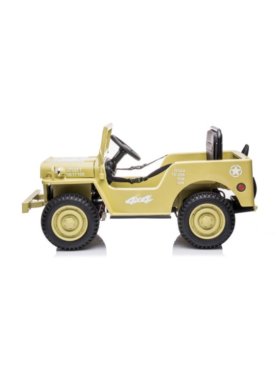 Bērnu Elektroauto JH-103 Khaki 4x4