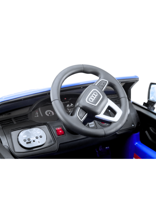 Audi Q7 Zils Krāsots Elektroauto Bērniem