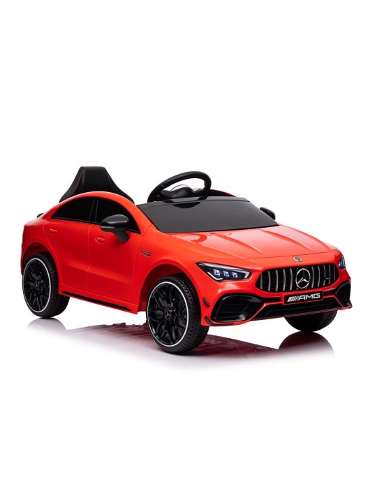 Bērnu Elektroauto Mercedes CLA 45s Sarkans AMG 4x4