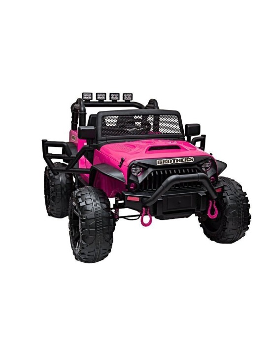 Jeep JC666 Bērnu Elektroauto Rozā Krāsots
