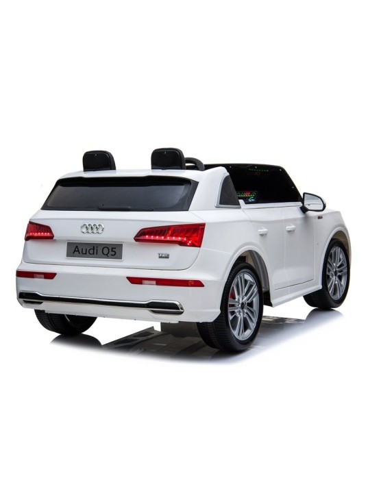 Audi Q5 2-ar sēdvietu Balts Bērnu Elektroauto