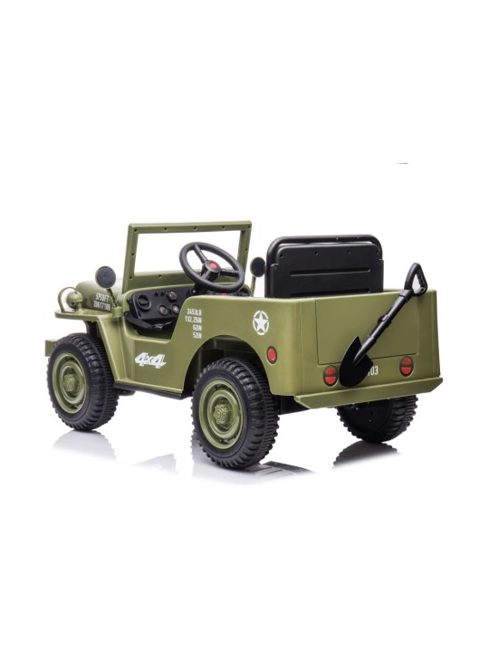 Bērnu Elektroauto JH-103 Olīvu Zaļš 4x4