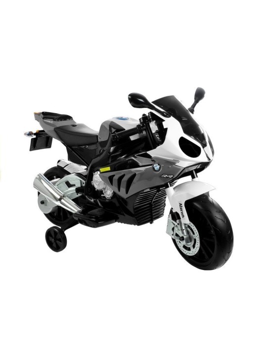 Elektriskais Motocikls Bērniem BMW S1000RR Sudraba