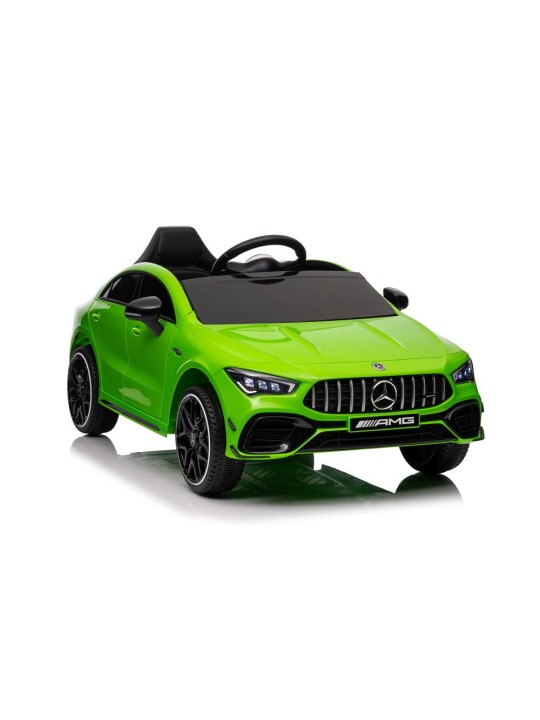 Bērnu Elektroauto Mercedes CLA 45s AMG Zaļš 4x4