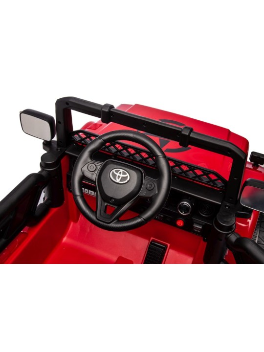 Bērnu Elektroauto rotaļlietu FJ Sarkans 4x4