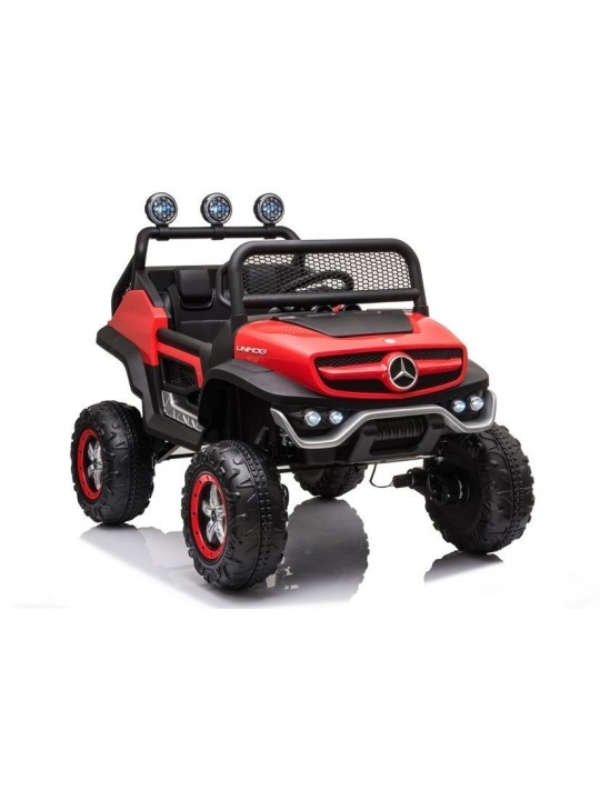 Elektriskais jāmamais Mercedes Unimog S Krāsots Sarkans