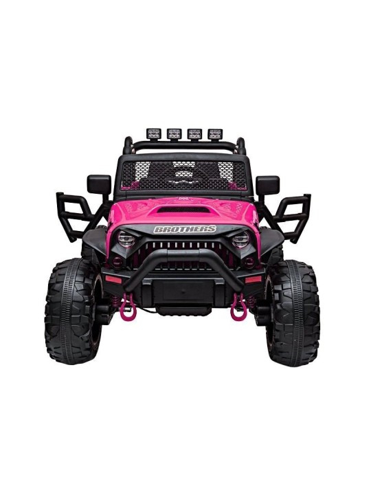 Jeep JC666 Bērnu Elektroauto Rozā Krāsots