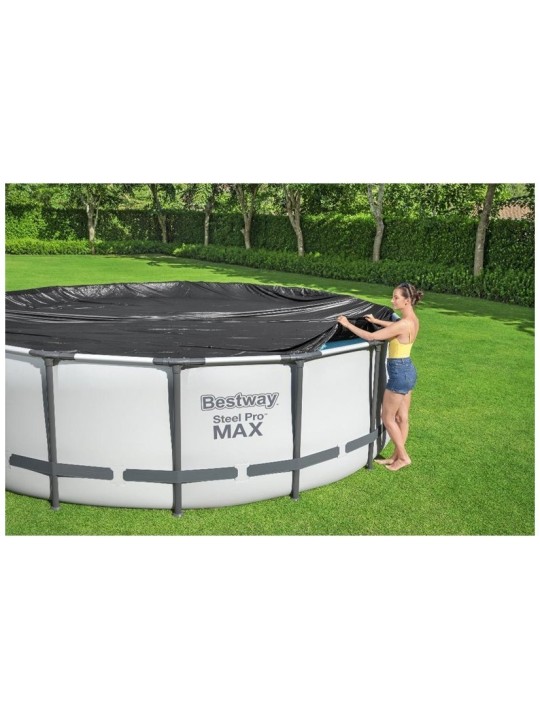 Bestway baseina pārklājs Flowclear, 457 cm