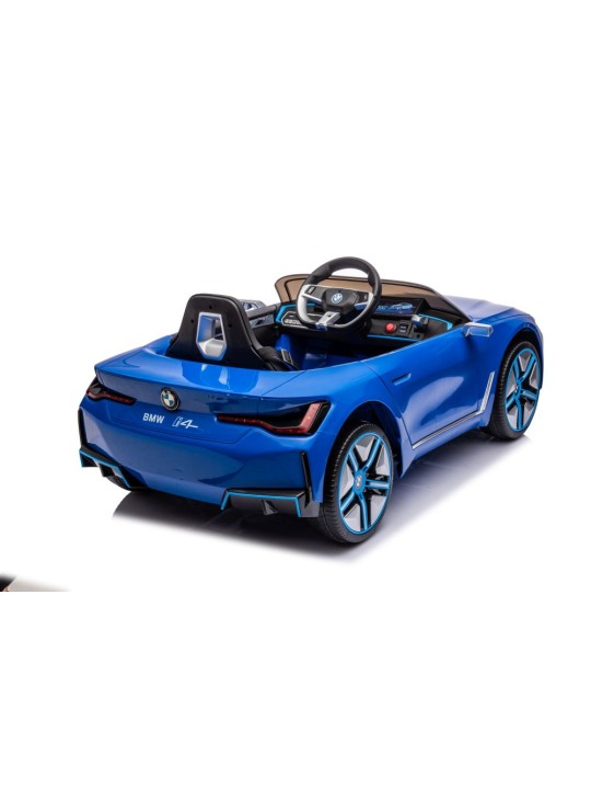 Elektroauto Bērniem BMW I4 Zils 4x4