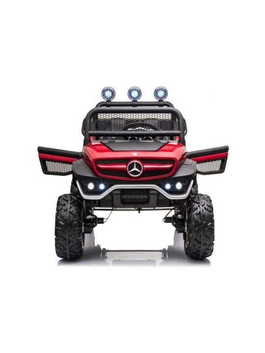 Elektriskais jāmamais Mercedes Unimog S Krāsots Sarkans