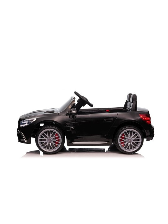 Bērnu Elektroauto Mercedes SL65 S Melns Krāsots LCD
