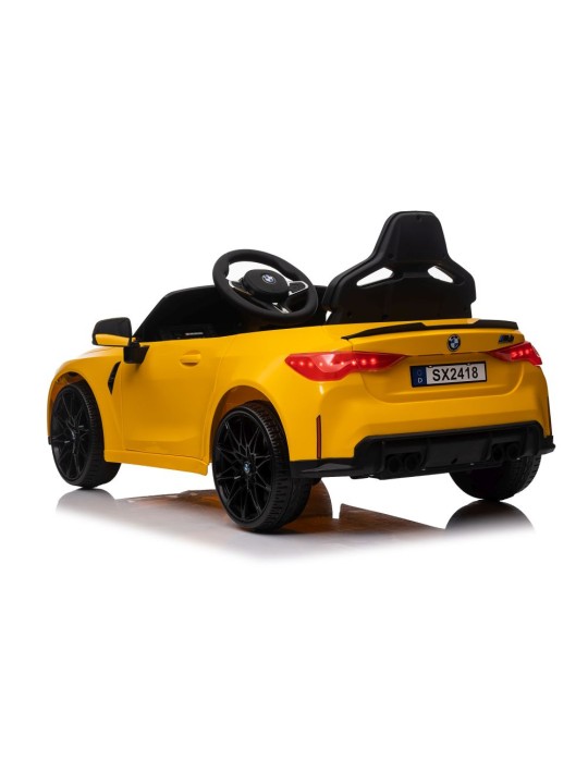 Bērnu Elektroauto BMW M4 Dzeltens