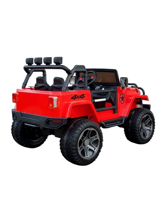 Bērnu Elektroauto WXE-1688 4x4 Sarkans