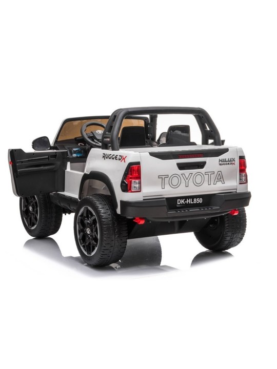 Bērnu Elektroauto rotaļlietu Hilux Balts