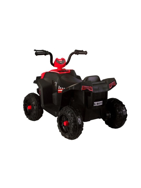 S601 Sarkans Elektriskais jāmamais Quad bērniem
