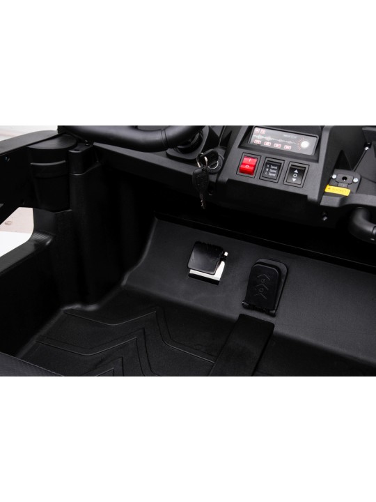 Bērnu Elektroauto Buggy STRONG A032 Balts