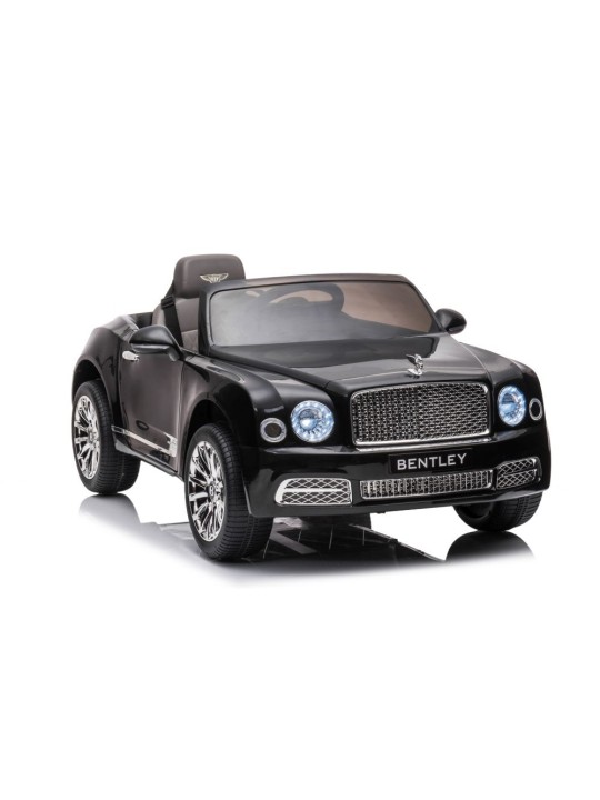 Bērnu Elektroauto Bentley Mulsanne Melns Krāsots